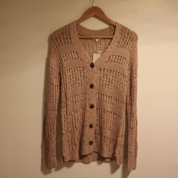 Mudd Kohl's Dusty Pink Knit Button Cardigan XS - Picture 7 of 7